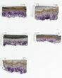 Lot: Amethyst Slice Pendants - Pieces #78456-2